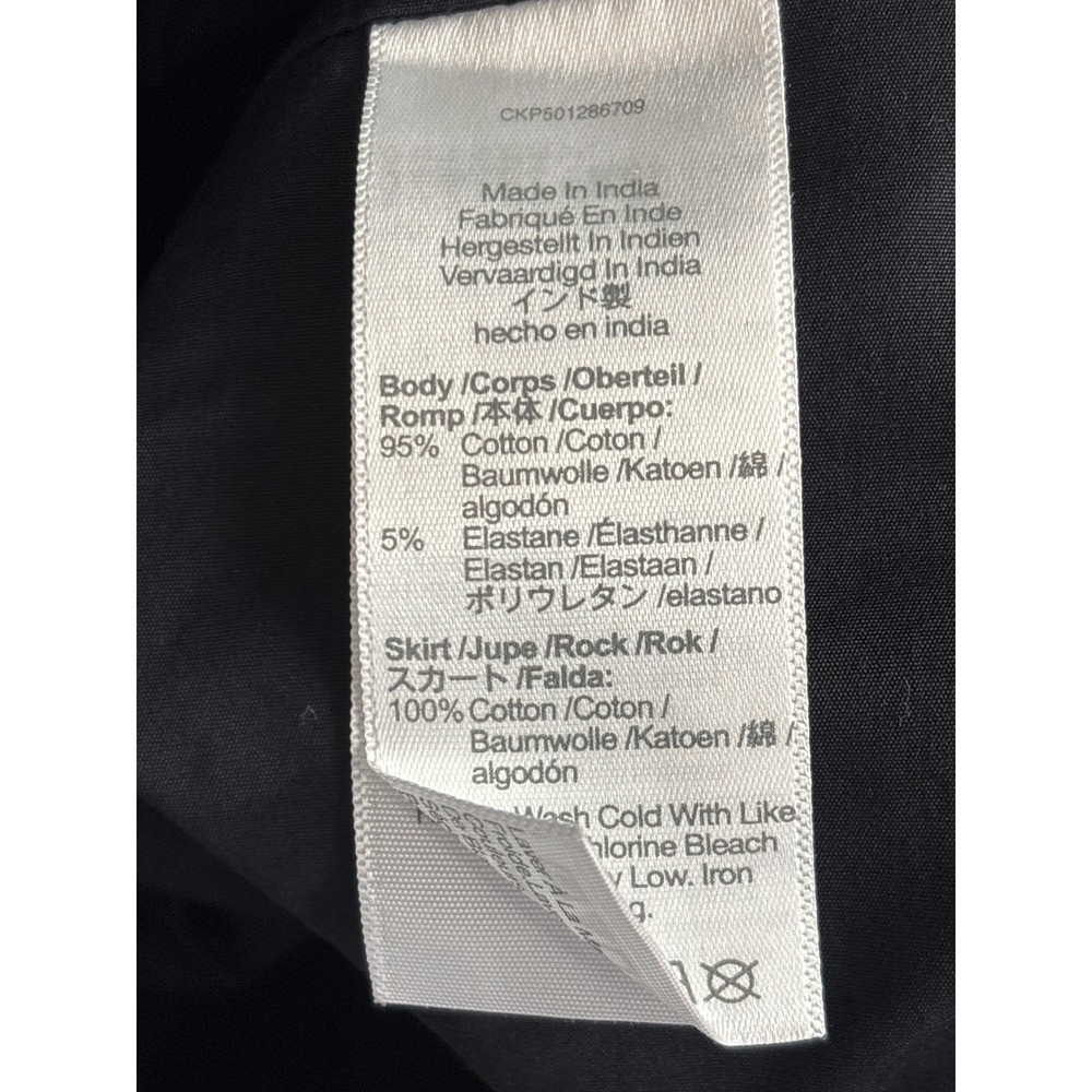 Madewell Black Sleeveless Scoop-Neck Midi Dress - Picture 11 of 12